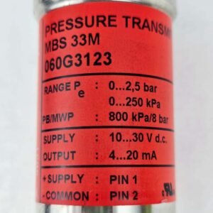 Danfoss MBS 33M (060G3123) | 0…2.5 Bar | Pressure Transmitter