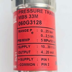 Danfoss MBS 33M (060G3128) | 0…25 Bar | Pressure Transmitter