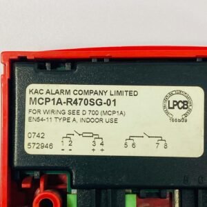 KAC Alarm MCP1A-R470SG-01 | Manual Call Point