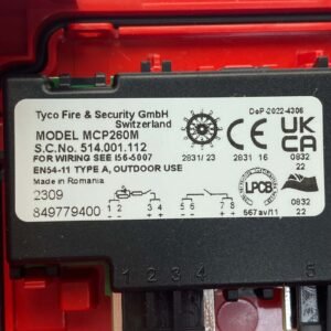 TYCO MCP260M (514.001.112) | Weatherproof Manual Call Point