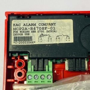 KAC Alarm MCP2A-R470SF-01 | Manual Call Point