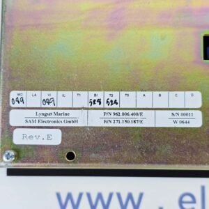 Sam Electronics MCS 40M (962.006.400/E) | Monitoring and Control System