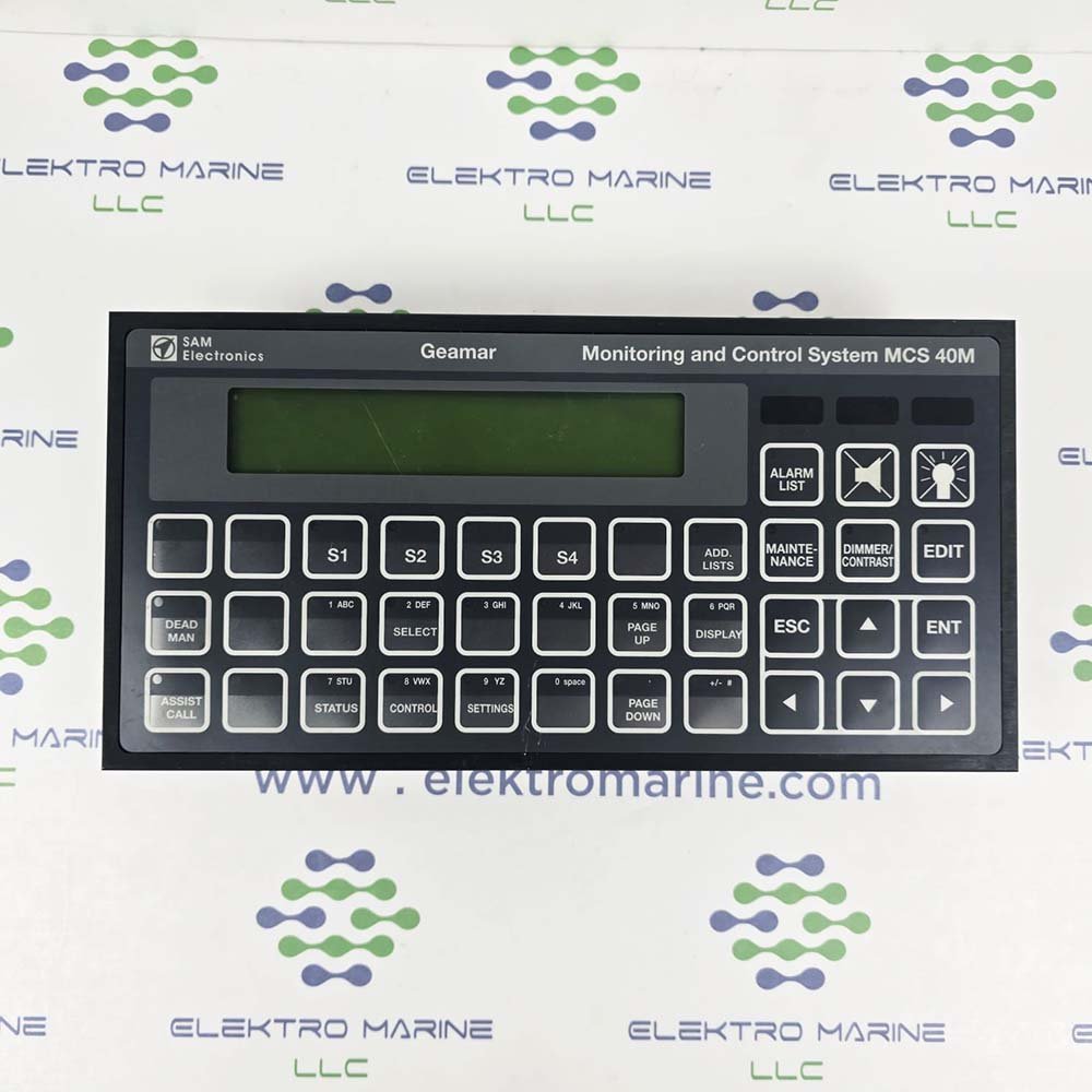 MCS-40M962.006-5 Sam Electronics MCS 40M (962.006.400/G) | Monitoring and Control System
