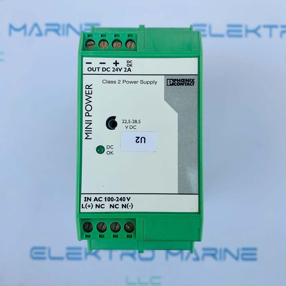 Phoenix Contact MINI-PS/100-240AC/24DC/2 (2938730) | Power Supply
