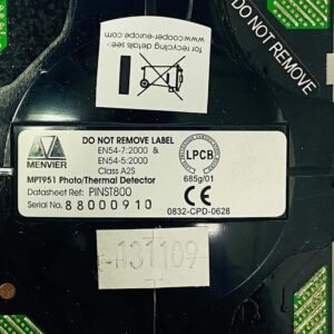 Menvier MPT951 | Thermal Smoke Detector