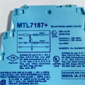 Measurement Technology MTL 7187+ | Shunt-diode Safety Barrier