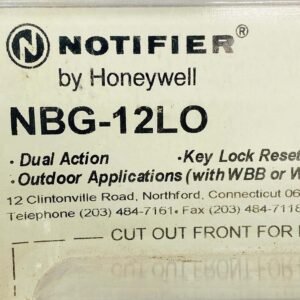 Notifier NBG-12LO | Manual Pull Station