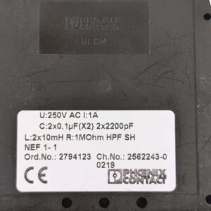 Phoenix Contact NEF 1-1 (2794123) | Mains Interface Filter