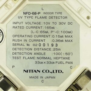 Nittan NFD-68-P | UV Flame Detector