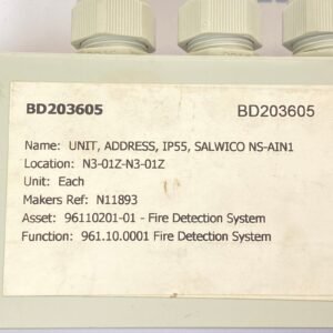 Consilium NS-AIN1 (N-11893) | Address Unit for Conventional and IS Unit