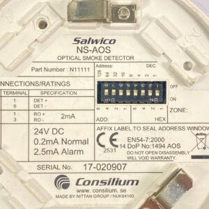 Consilium NS-AOS (N-11111) | Optical Smoke Detector
