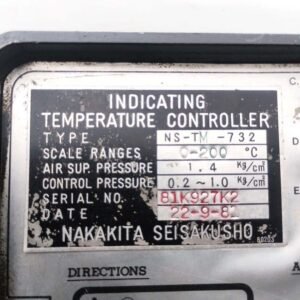 Nakakita Seisakusho PID NS-TM-732 (Range : 0 to 200°C) | Temperature Controller