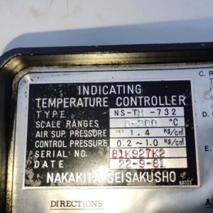 Nakakita Seisakusho PID NS-TM-732 (Range : 0 to 200°C) | Temperature Controller