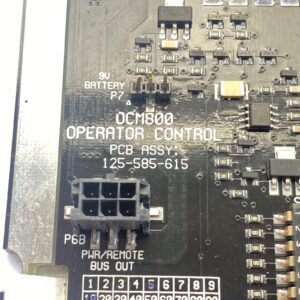 TYCO OCM800 (125-585-615) | Operator Control PCB