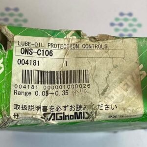 Saginomiya ONS-C106 (Range : 0.1 – 0.35 Mpa) | Lube – oil Protection Controls