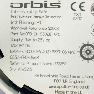 Apollo ORB-OH-53028-APO | Multi Sensor Smoke Detector