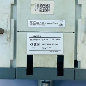 ABB OT400E12 (1SCA022727R8340) | Switch Disconnector