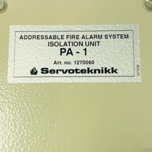 Servoteknikk PA-1 (1270060) | Addressable Fire Alarm Isolation Unit System