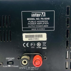 InterM PA-9348 | Public Address Power Amplifier