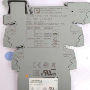 Phoenix Contact PLC-BPT-24DC/1/SEN (2900262) | Relay Base