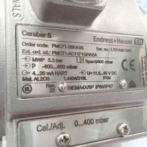 Endress+Hauser PMC71-36K43/0 | CERABAR S