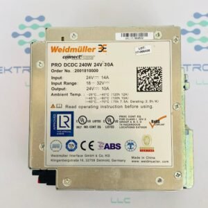 Weidmuller PRO DCDC 240W 24V 10A (2001810000) | Power Supply