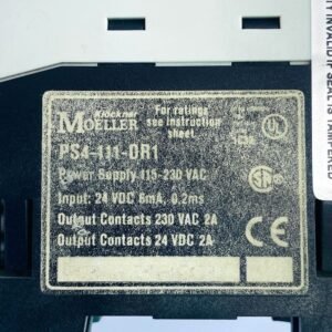 Moeller PS4-111-DR1 | Programmable Logic Controller