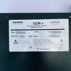 Siemens QLCCM22AAN | Critical Control Module