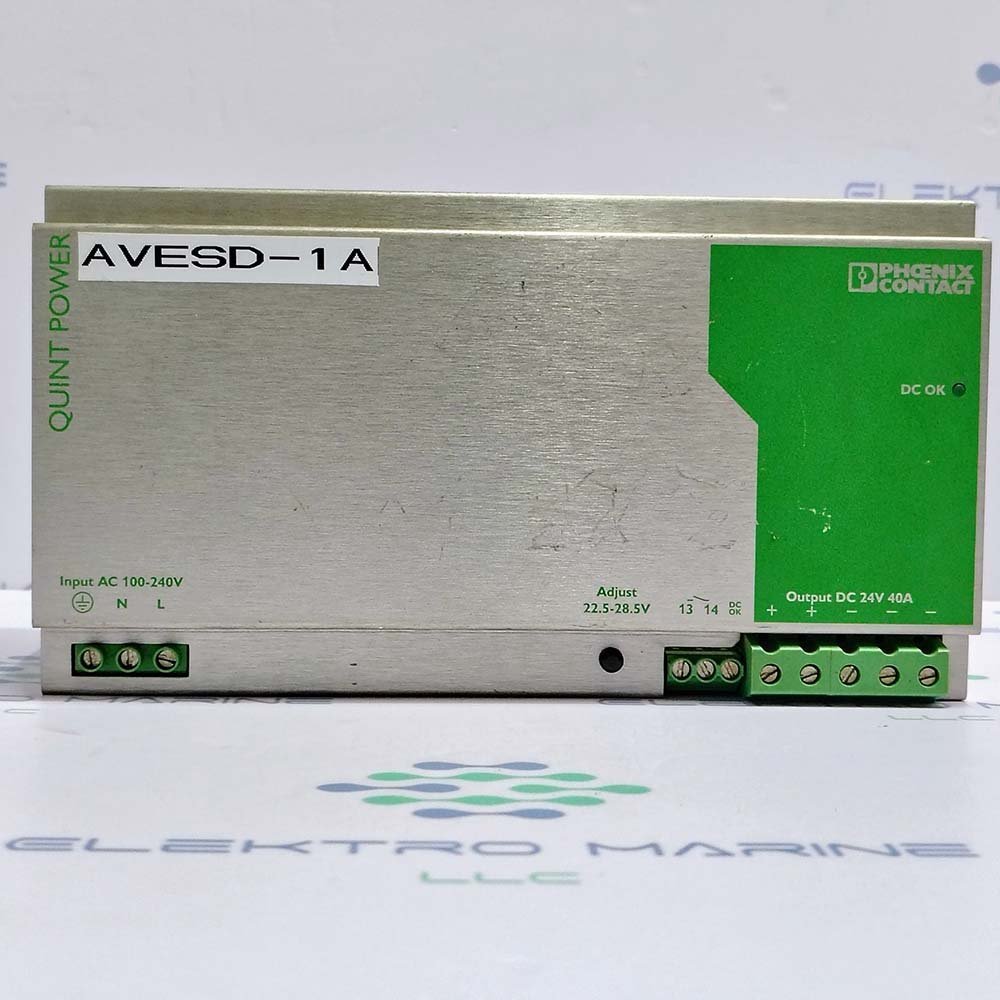 Phoenix Contact QUINT-PS/100-240AC/24DC/40 (2938879) | Power Supply