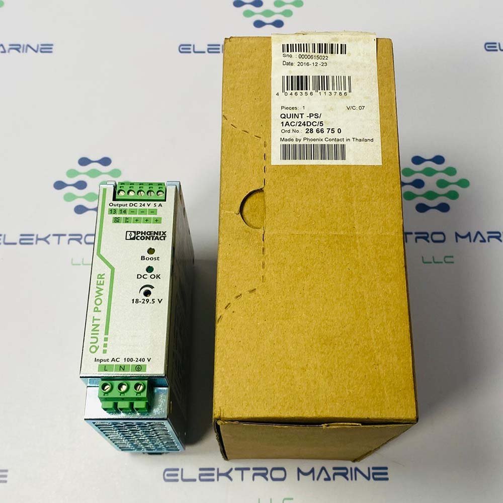 Phoenix Contact QUINT-PS/1AC/24DC/5 (2866750) | Power Supply