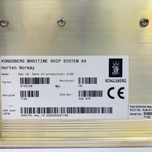 Kongsberg Rai-16 | Rev.D9 | Remote Analog Input Module