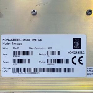 Kongsberg Rai-16 | Rev.E3 | Remote Analog Input Module