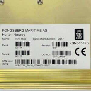 Kongsberg RAi-16xe | Rev.B10 | Remote Analog Input Module
