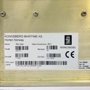 Kongsberg RAi-16xe | Rev.B5 | Remote Analog Input Module