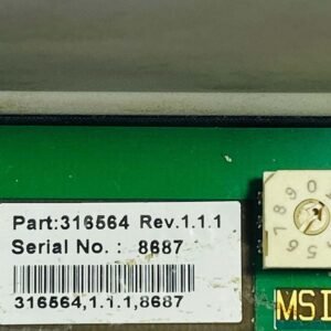 Kongsberg RDIO420S | 316564 (Rev.1.1.1) | Controller Module