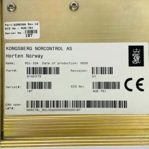 Kongsberg RDi-32A | Rev.D1 | Remote Digital Input