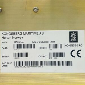 Kongsberg RDi-32xe | Rev.A6 | Remote Analog Output