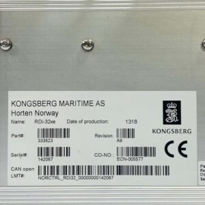 Kongsberg RDi-32xe | Rev.A9 | Remote Analog Output