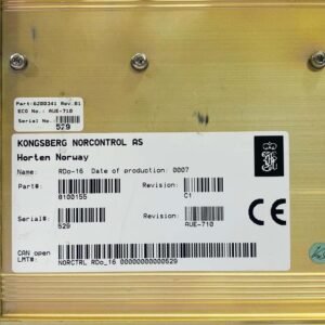 Kongsberg RDo-16 | 8100155 (Rev.C1) | Remote Analog Output