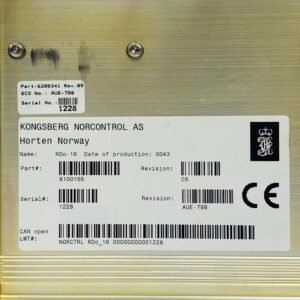 Kongsberg RDo-16 | 8100155 (Rev.C5) | Remote Analog Output