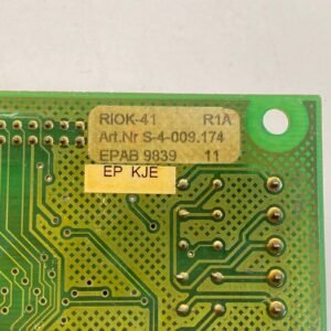 Consilium RIOK-41 (S-4-009.174) | SW2020 PCB Card