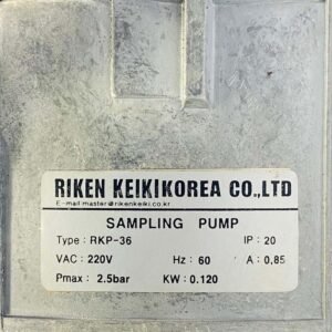 Riken Keiki Korea RKP-36 | Sampling Pump