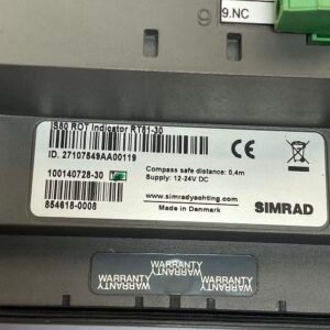 Kongsberg RT81-30 | Simrad-IS80 ROT Indicator