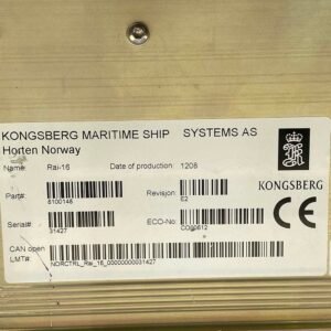 Kongsberg Rai-16 | Rev.E2 | Remote Analog Input