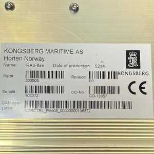 Kongsberg RAo-8xe | Rev.B3 | Remote Analog Input