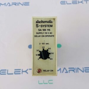 Electromatic SA 105 115 | Delay On Operate