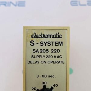 Electromatic SA 205 220 | Delay On Operate