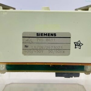 Siemens SAG 7VE 8411 | Control Relay