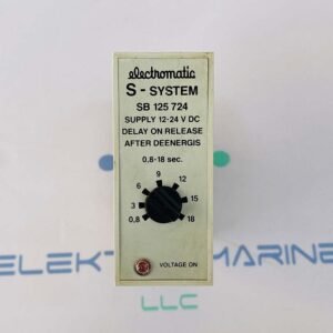 Electromatic SB 125 724 | Delay On Release After Deenergis
