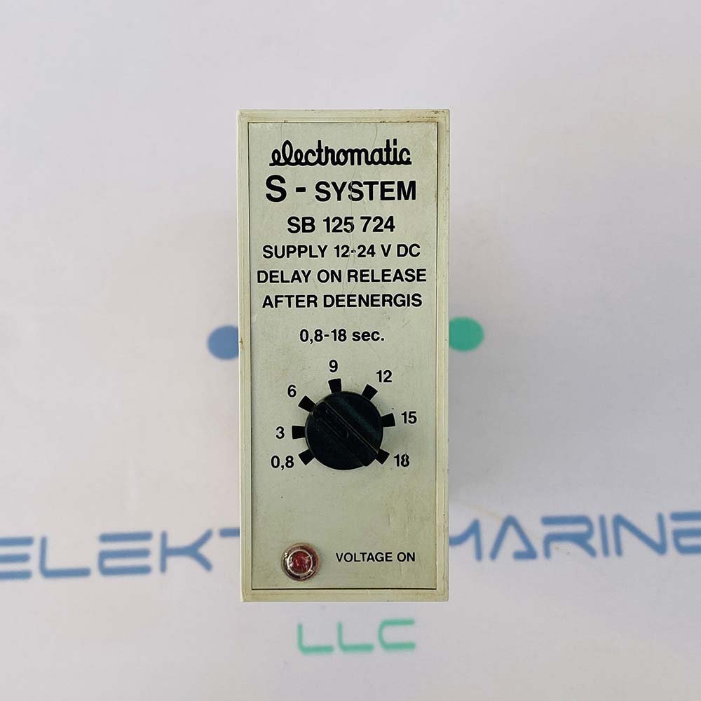 Electromatic SB 125 724 | Delay On Release After Deenergis